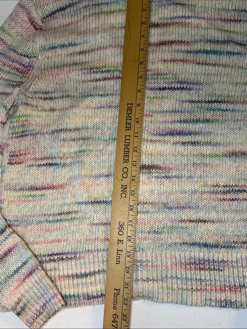 Cabi Cloud Cardigan Sweater Pastel 4277 Fall M - Picture 8 of 8